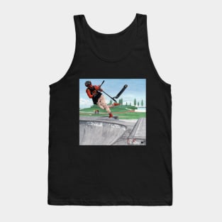 German Kobold Scooter Tricks Fantasy Artwork Tank Top